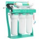Фільтр зворотного осмосу Ecosoft P’URE AQUACALCIUM Mint з помпою на станині, мембрана 75gpd DuPont, картридж AquaCalcium збагачує мінералами, дренаж 1:1 (MO675PSMACECO)