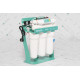 Фільтр зворотного осмосу Ecosoft P’URE AQUACALCIUM Mint з помпою на станині, мембрана 75gpd DuPont, картридж AquaCalcium збагачує мінералами, дренаж 1:1 (MO675PSMACECO)