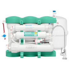 Фільтр зворотного осмосу Ecosoft P’URE AQUACALCIUM Mint, мембрана 75gpd DuPont, картридж AquaCalcium збагачує мінералами, дренаж 1:1 (MO675PUREMACECO)