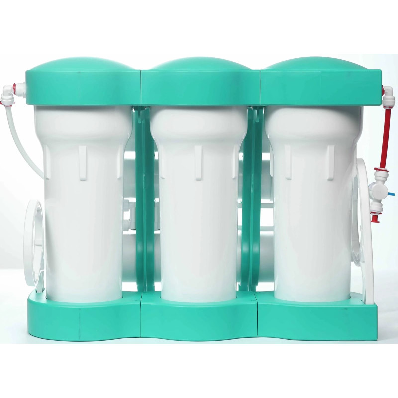 Фільтр зворотного осмосу Ecosoft P’URE AQUACALCIUM Mint, мембрана 75gpd DuPont, картридж AquaCalcium збагачує мінералами, дренаж 1:1 (MO675PUREMACECO)