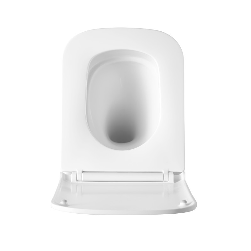 Унітаз підвісний Mixxus Premium Quadro-0301-T3 490x340x360mm, система змиву TORNADO 3.0 (MP6453)