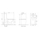 Унітаз-компакт Mixxus Premium Quadro-0402-R 675x390x855mm, система змиву RIMLESS (MP6458)