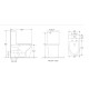Унітаз-компакт Mixxus Premium Ellipse-0402-R 660x390x855mm, система змиву RIMLESS (MP6468)