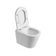 Унітаз підвісний Mixxus Premium Bevel-0301-R 515x355x365mm, система змиву RIMLESS (MP6470)