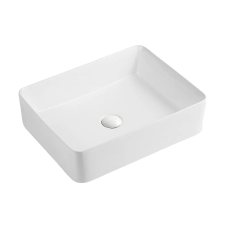 Умивальник накладний керамічний Mixxus Premium Quadro-0102 520x410x130mm (MP6488)