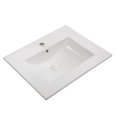 Раковина меблева Mixxus Premium CUBIC-1501 610х460х170mm з отвором під змішувач та переливом (MP6495)