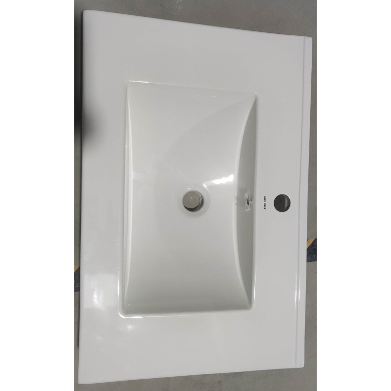 Раковина меблева Mixxus Premium CUBIC-1502 710х460х170mm з отвором під змішувач та переливом (MP649