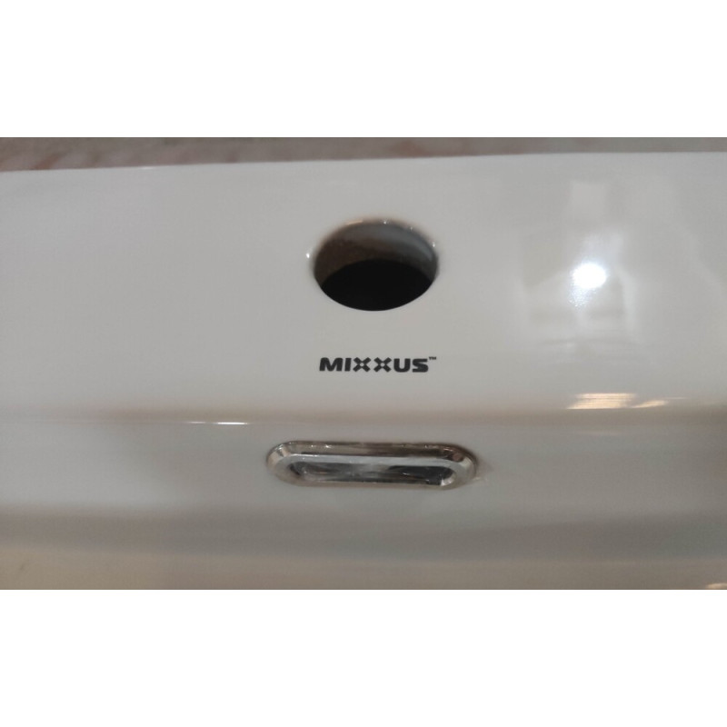 Раковина підвісна Mixxus Premium QUADRO-0206 600х360х130mm з отвором під змішувач та переливом (MP6
