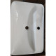 Раковина накладна Mixxus Premium BEVEL-0203 600х405х120mm з отвором під змішувач (MP6513)