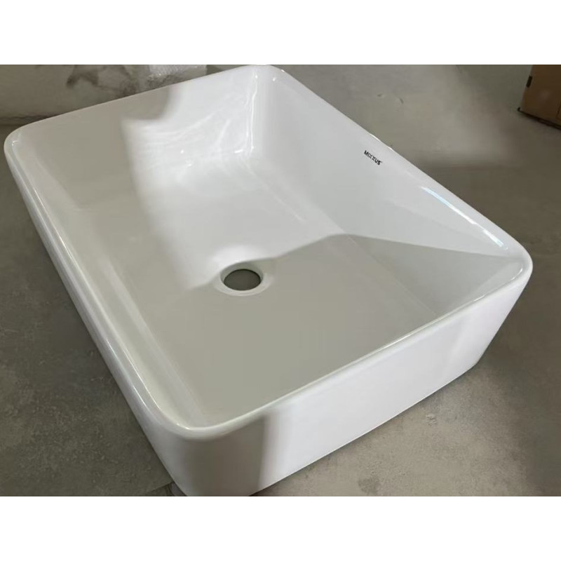 Раковина накладна Mixxus Premium QUADRO-0103 480х370х130mm (MP6514)