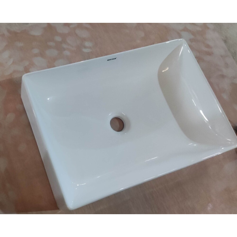 Раковина накладна Mixxus Premium QUADRO-0104 500х350х120mm (MP6515)