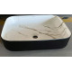 Раковина накладна MIXXUS PREMIUM DIVERSE-0110 MARBLE-BLACK 500х390х130mm (MP6517)