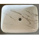 Раковина накладна MIXXUS PREMIUM DIVERSE-0110 MARBLE-BLACK 500х390х130mm (MP6517)