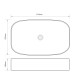 Раковина накладна Mixxus Premium BEVEL-0105 610х375х120mm (MP6524)