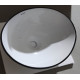 Раковина накладна MIXXUS PREMIUM ELLIPSE-0108 EDGE BLACK 400х330х145mm (MP6527)