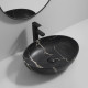 Раковина накладна Mixxus Premium ELLIPSE-0102 MARBLE 515х400х130mm (MP6552)