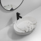 Раковина накладна MIXXUS PREMIUM ELLIPSE-0104 MARBLE 550х415х140mm (MP6554)