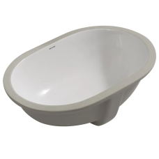 Раковина врізна під стільницю MIXXUS PREMIUM ELLIPSE-1701 570х385х205mm з переливом (MP6566)