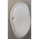 Раковина врізна під стільницю MIXXUS PREMIUM ELLIPSE-1701 570х385х205mm з переливом (MP6566)