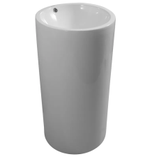 Раковина моноблок MIXXUS PREMIUM ELLIPSE-1101 460х460х855mm з переливом (MP6573)