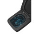 Унітаз підвісний Mixxus Premium QUADRO-0301-T3 BLACK 490х340х360mm, система змиву TORNADO 3.0 (MP65