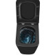 Унітаз підвісний Mixxus Premium QUADRO-0301-T3 BLACK 490х340х360mm, система змиву TORNADO 3.0 (MP65