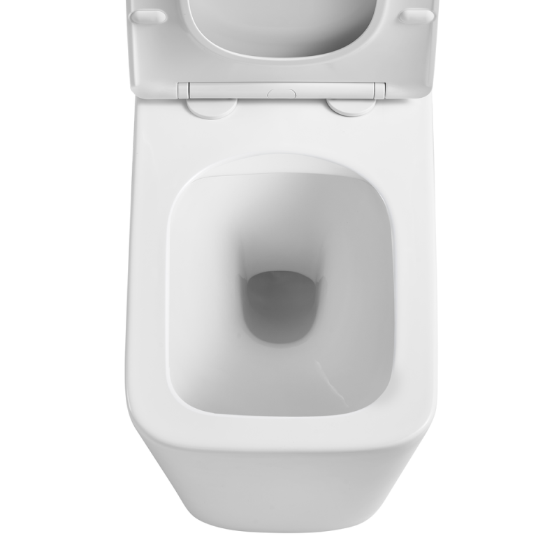Унітаз підлоговий безбачковий Mixxus Premium QUADRO-0701-R 600х355х410mm, система змиву RIMLESS (MP