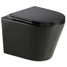 Унітаз підвісний Mixxus Premium BEVEL-0301-T3 BLACK 515х355х365mm, система змиву TORNADO 3.0 (MP659
