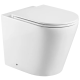 Унітаз підлоговий безбачковий MIXXUS PREMIUM BEVEL-0701-T1 580х365х430mm, система змиву TORNADO 1.0