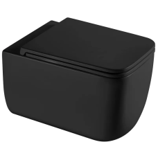 Унітаз підвісний Mixxus Premium DIVERSE-0301-T1 BLACK 530х365х373mm, система змиву TORNADO 1.0 (MP6
