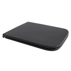 Сидіння-кришка для унітазу Mixxus Premium SEAT COVER QUADRO-2001 BLACK з мікроліфтом 427х344х39mm (