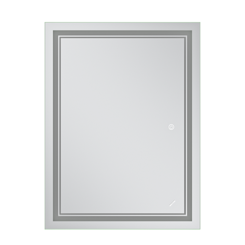 Дзеркало Mixxus Premium QUADRO MR20-80x60-Reverse з Led Touch, Anti-fog, димером, регулятором яскра
