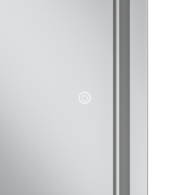 Дзеркало Mixxus Premium QUADRO MR20-80x60-Reverse з Led Touch, Anti-fog, димером, регулятором яскра