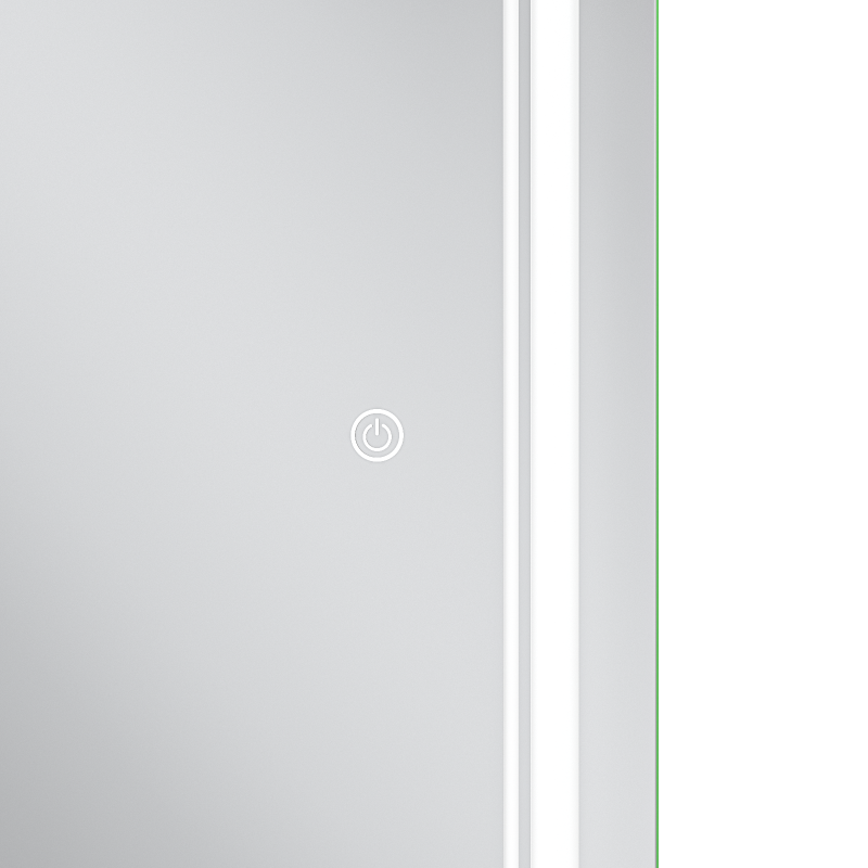 Дзеркало Mixxus Premium QUADRO MR20-80x60-Reverse з Led Touch, Anti-fog, димером, регулятором яскра
