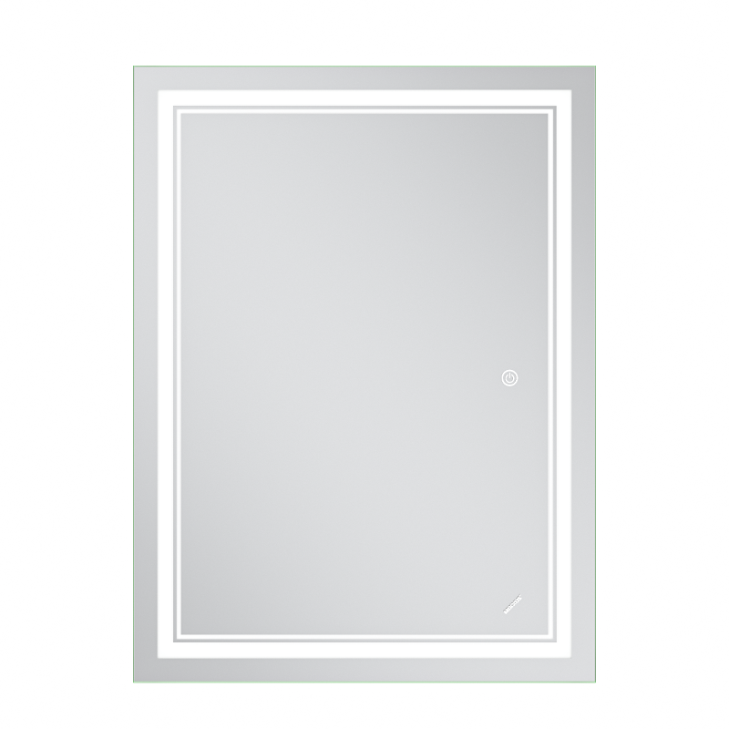 Дзеркало Mixxus Premium QUADRO MR20-80x60-Reverse з Led Touch, Anti-fog, димером, регулятором яскра