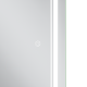 Дзеркало Mixxus Premium QUADRO MR20-50x80-Reverse з Led Touch, Anti-fog, димером, регулятором яскра
