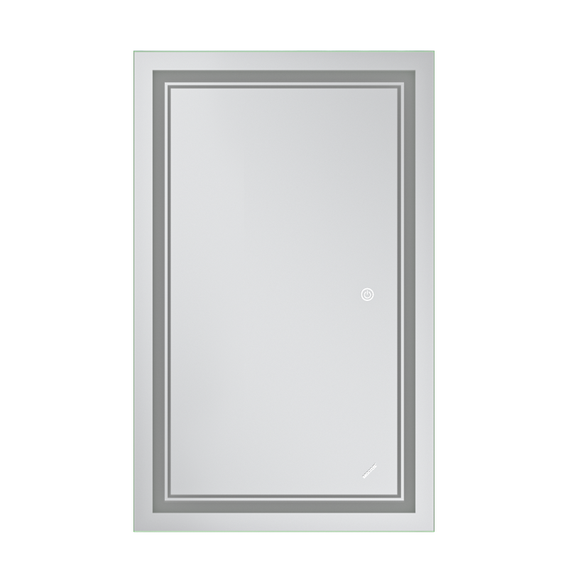 Дзеркало Mixxus Premium QUADRO MR20-50x80-Reverse з Led Touch, Anti-fog, димером, регулятором яскра