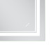 Дзеркало Mixxus Premium QUADRO MR20-90x70-Reverse з Led Touch, Anti-fog, димером, регулятором яскра