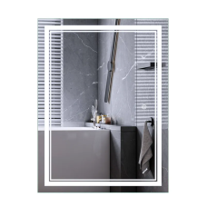 Дзеркало Mixxus Premium QUADRO MR20-90x70-Reverse з Led Touch, Anti-fog, димером, регулятором яскра