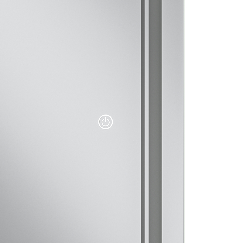 Дзеркало Mixxus Premium QUADRO MR20-90x70-Reverse з Led Touch, Anti-fog, димером, регулятором яскра