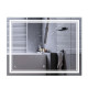 Дзеркало Mixxus Premium QUADRO MR20-90x70-Reverse з Led Touch, Anti-fog, димером, регулятором яскра
