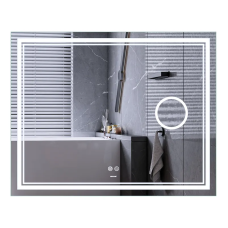 Дзеркало Mixxus Premium QUADRO MR20-100x80 з Led Touch, Anti-fog, димером, регулятором яскравості,