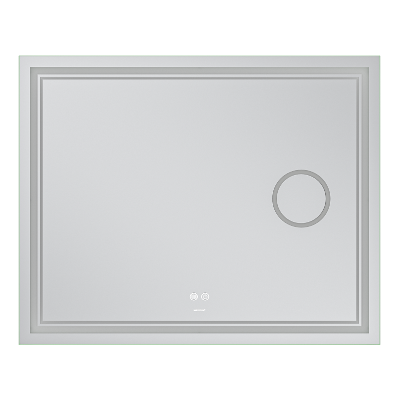 Дзеркало Mixxus Premium QUADRO MR20-100x80 з Led Touch, Anti-fog, димером, регулятором яскравості,