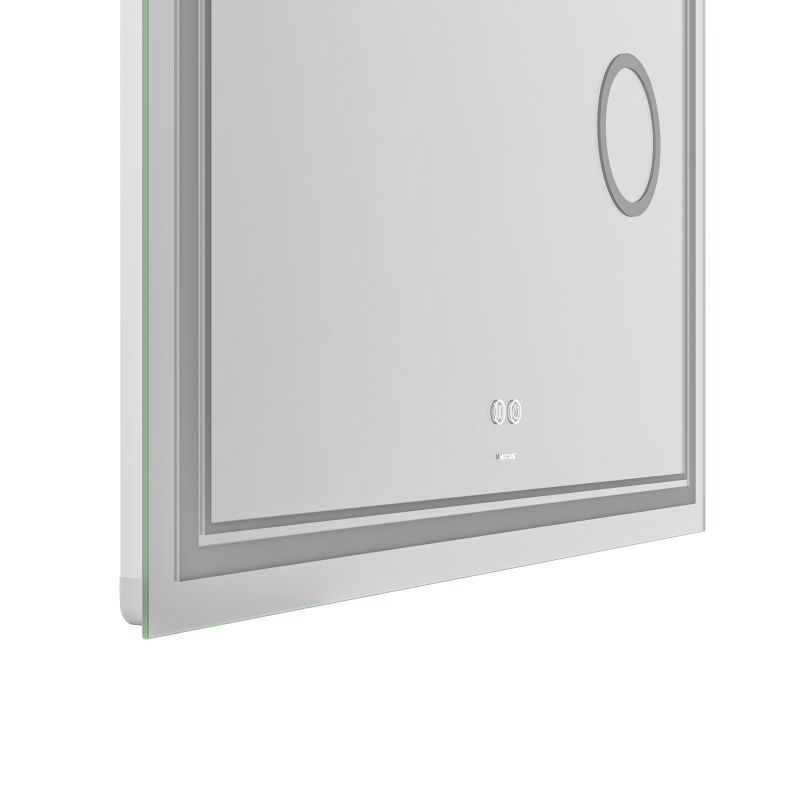 Дзеркало Mixxus Premium QUADRO MR20-100x80 з Led Touch, Anti-fog, димером, регулятором яскравості,