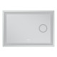 Дзеркало Mixxus Premium QUADRO MR20-120x80 з Led Touch, Anti-fog, димером, регулятором яскравості,