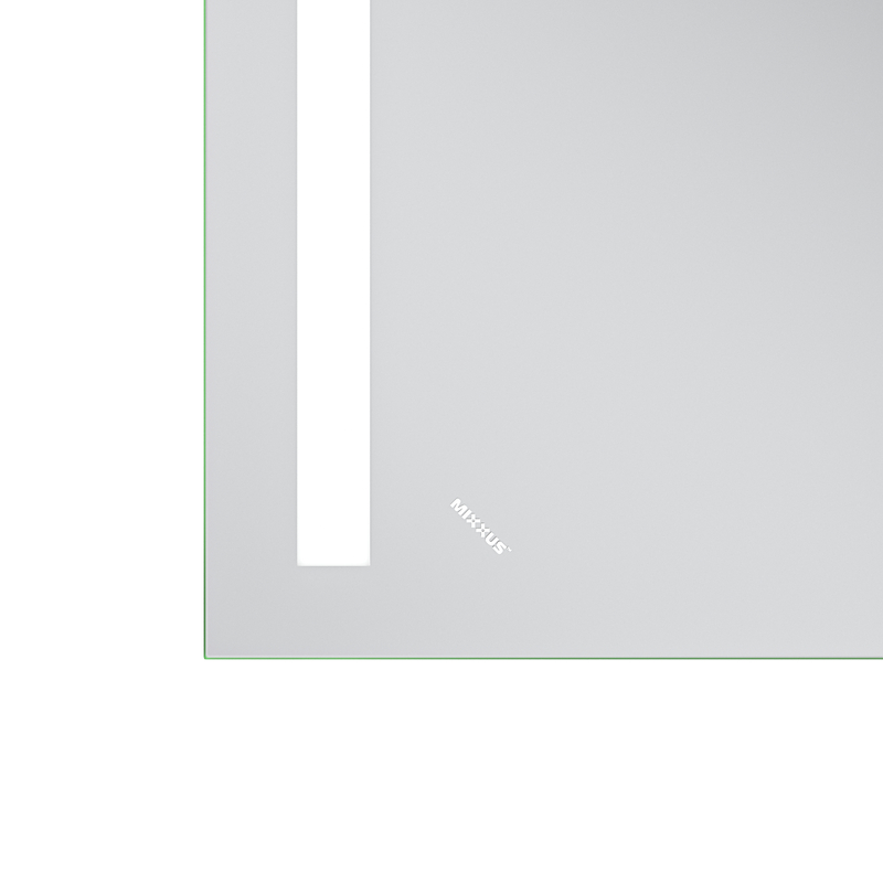 Дзеркало Mixxus Premium LINES MR17-100x60-Reverse з Led Touch, Anti-fog, димером, регулятором яскра