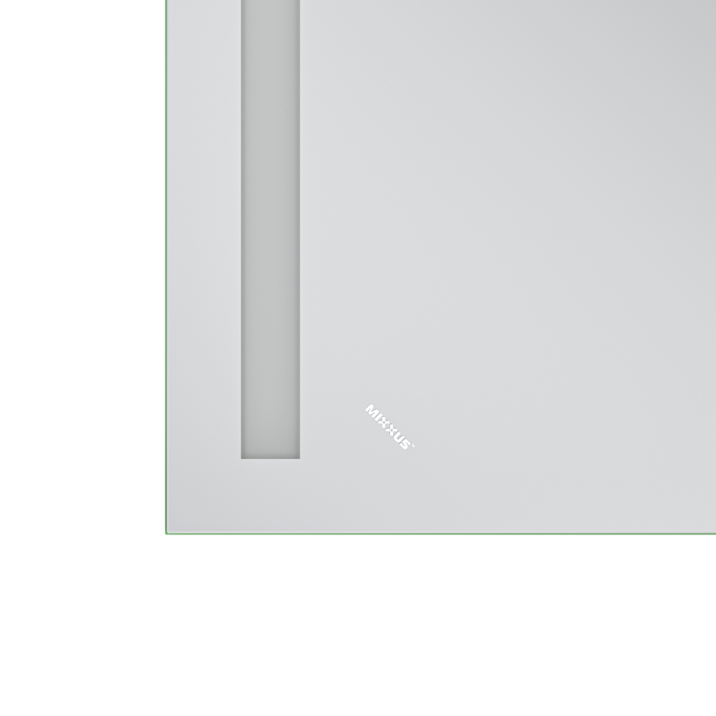 Дзеркало Mixxus Premium LINES MR17-120x60-Reverse з Led Touch, Anti-fog, димером, регулятором яскра