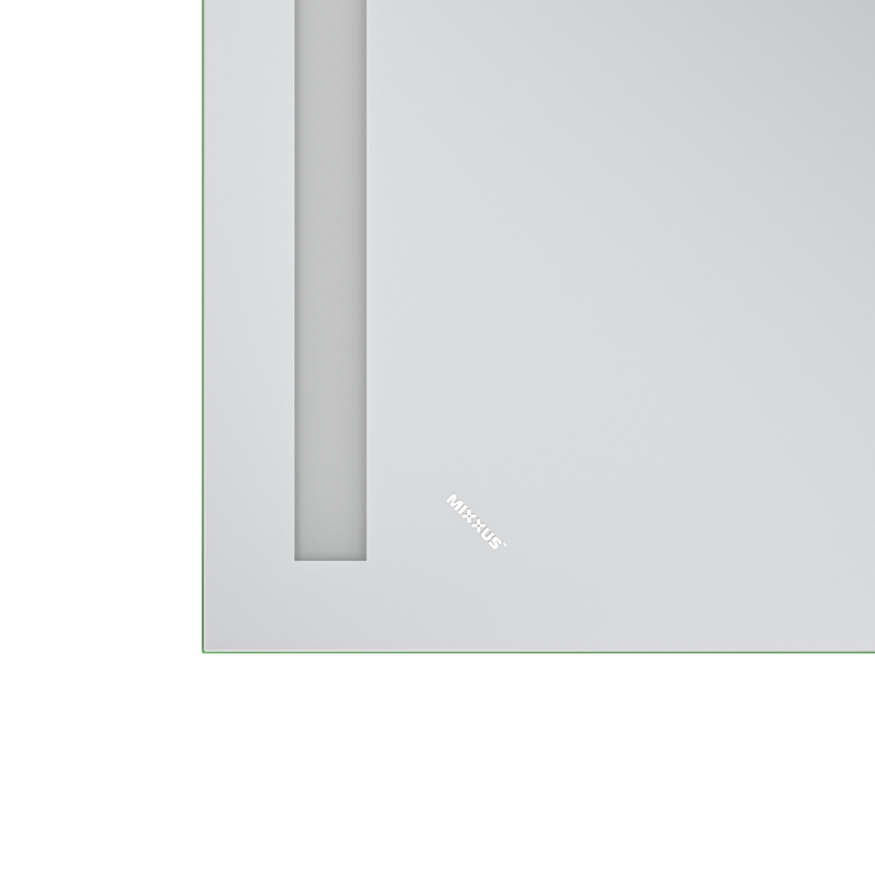 Дзеркало Mixxus Premium LINES MR18-100x70-Reverse з Led Touch, Anti-fog, димером, регулятором яскра