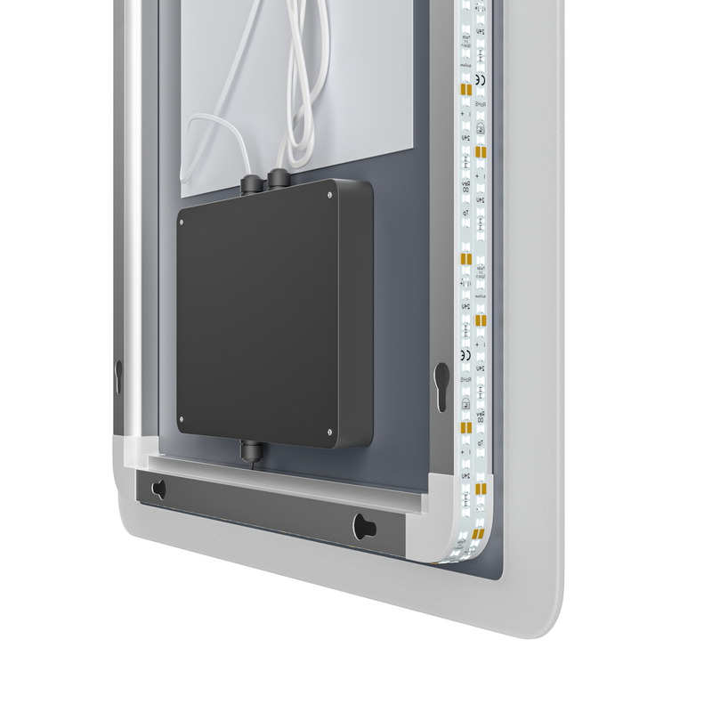 Дзеркало Mixxus Premium OLIVARY MR19-80x60-Reverse з Led Touch, Anti-fog, димером (3-6,5kK) (MP6628