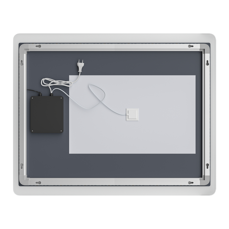 Дзеркало Mixxus Premium OLIVARY MR19-90x70-Reverse з Led Touch, Anti-fog, димером (3-6,5kK) (MP6630